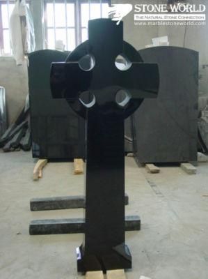 Granite Stone Monument / Tombstone with Custom Design - Tt26