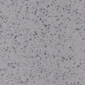 Galaxy Grey Color Quartz Stone for Countertop