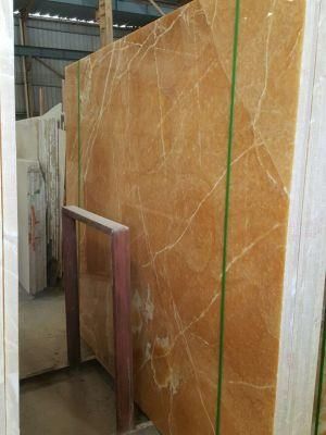 Top Quality Factory Price Orange Onyx Yellow Marble Slabs