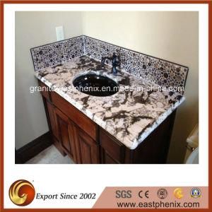 Polished Crema Delicatus Granite Vanity Top for Bathroom