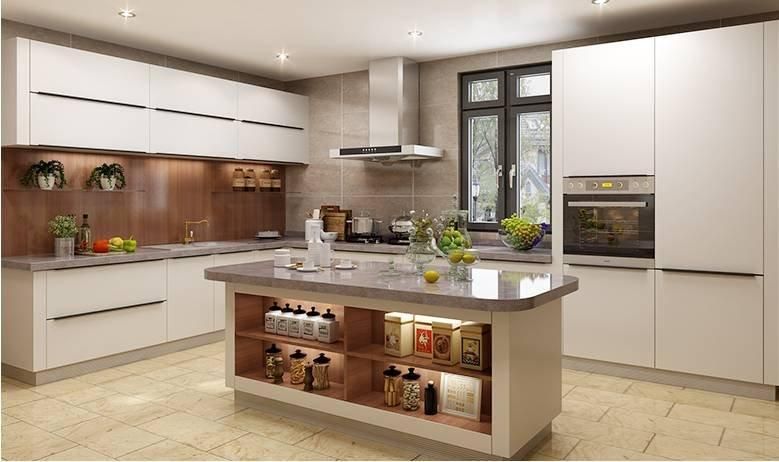 White Crystal Quartz Countertop and Sheet for Sale Standard Kitchen Sizes