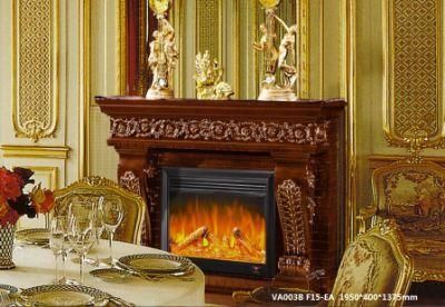 Traditional Style Marble Fireplace Surround Mantel