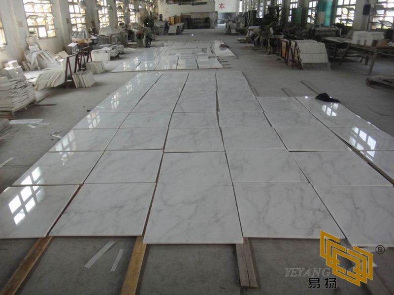 White Marble Slab/Tile Flooring Hotal Countertop Design Building Material Factory Supplier