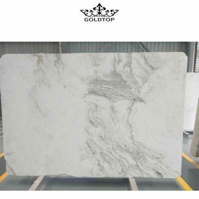 Manufacturer Castro White Natural Stone Slabs Elba White Marble Natural Stone Slab