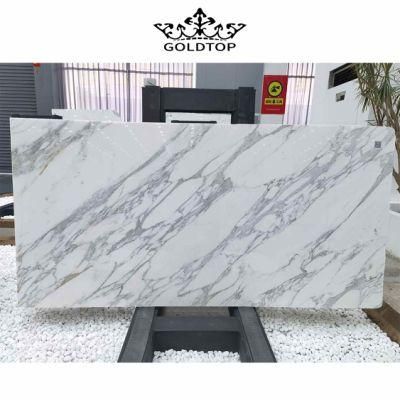 High Quality Surface Polished Stone Slabs Calacatta Gold Marble Slab for Kitchen Stone Countertop