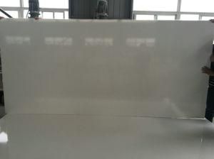 Scratch Resistant 30mm Calacatta Quartz Stone Slab