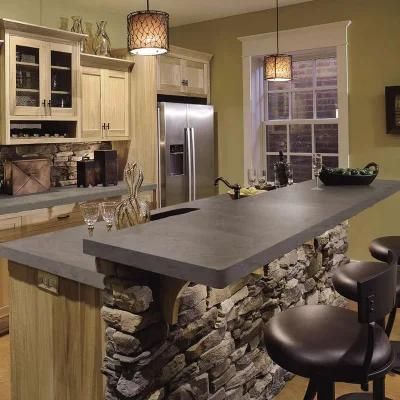 Grey Countertop Bathroom Vanity Kitchen Benchtop Quartz Stone Slab