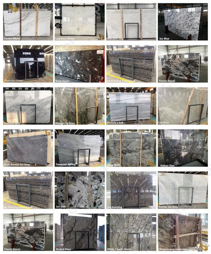Marble Look Sintered Stone Dining/Table Gold/White Streak Black Round Marble Surface