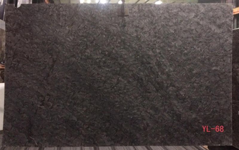 Versace Black Polished Marble Slabs for Interior Flooring Wall Decoration