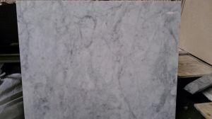 Bianco Carrara Marble Slab for Countertops and Building Materials