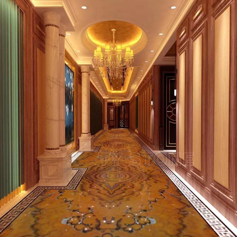 Natural Stones Pink Dragon Jade Red Onyx Slabs for Interior Floor Wall Tiles