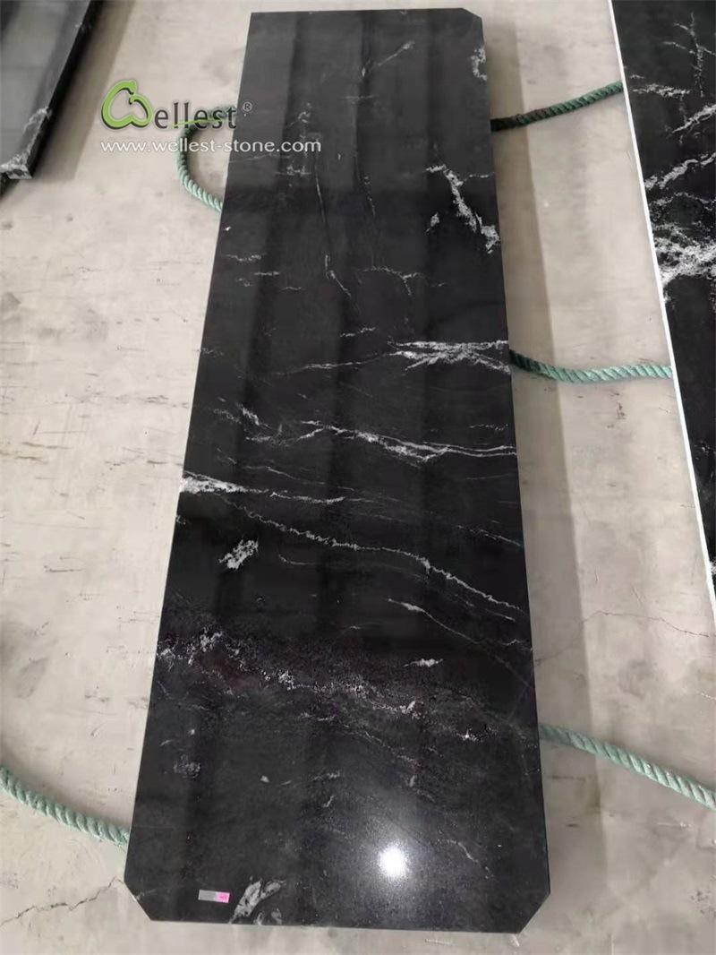 Natural Black Granite Stone Counter Top Kitchen Top Vanity Top