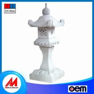 Professional Production High-Grade Marble Lamppost for Garden Decoration