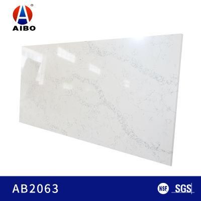 High Hardness Artificial Stone Slabs Quartz Surface Countertops Kitchen