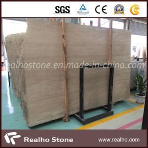 Polished Mexico Beige Travertine for Slab/Tile