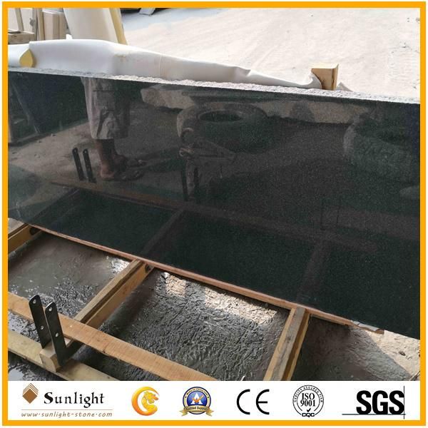 Polished Natural G654 China Black Granite for Tiles/Vanity Tops