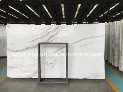 Polish Grey/Black/Snow/Calacatta White Castro Tiles/Slabs Marble for Wall/Floor/Countertops/Mosaic/Building Decoration