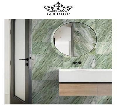 Expert Retro Natural Stone Green Cold Ice Jade Marble for Villa Countertops