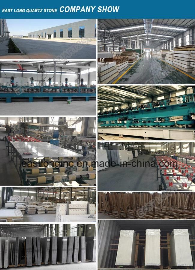 Artificial Quartz Stone for Building Material with SGS Report & Ce Certificate (Calacatta)