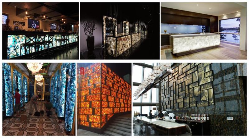 Blue Marble Onyx Agate Feature Translucent Wall Slab Price