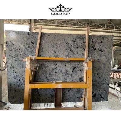 Luxury Blue Slab Countertop Tiles Granite for Home/Hotel/Hospitality Decoration