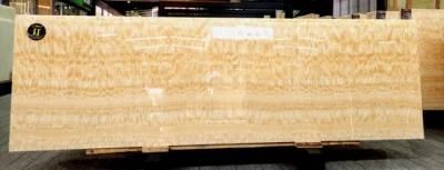 Natural Yellow Honey Onyx Marble Slab Wall Cladding