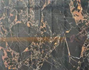 Original Greece Polished Athens Portoro Marble
