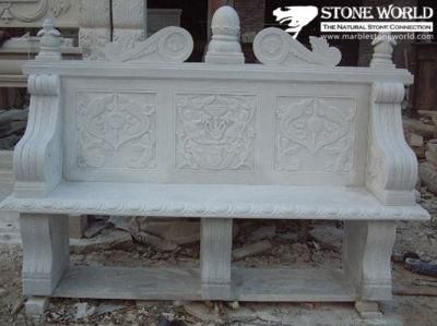 Garden or Park Natural Granite Stone Table with Chair