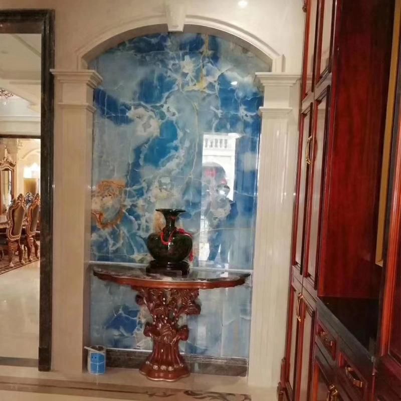 Marble Azul Blue Macaubas Natural Quartzite Stone Slab