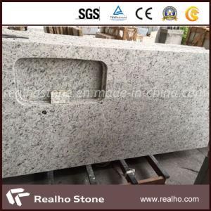 High Polished White Rose Granite for Kitchen Countertop Bathroom Vantiy Top