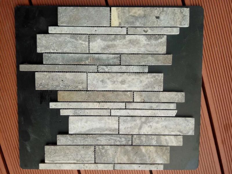 Popular and Cheap Marble Material Mosaic Tile Used for Floorings and Walls