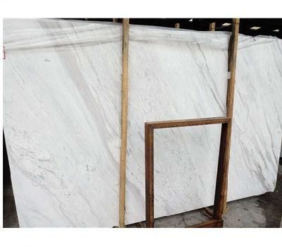 Luxury New Volakas White Marble Slab for Wall/Floor Tile
