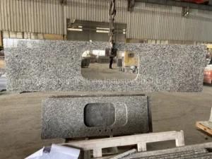 Polished Natural Stone Swan Grey Low Price Granite for Kitchen Worktop Counter Tops/ Vanity Tops