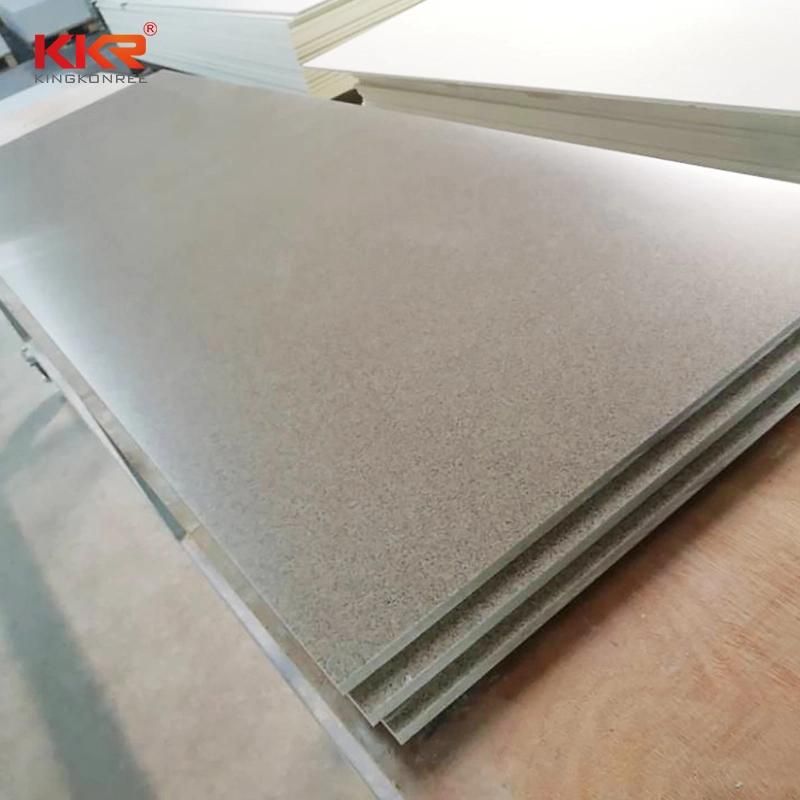 Pure Acrylic Small Chip Color Artificial Stone Sheet Modified Acrylic Solid Surface