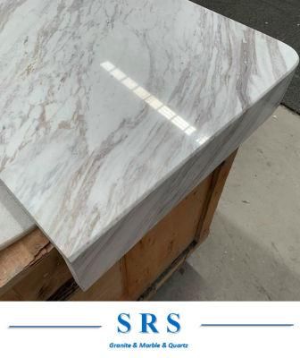 Polished Volakas White Marble Tiles
