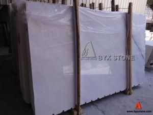 Chinese Snow White Marble Slab for Countertop and Tile