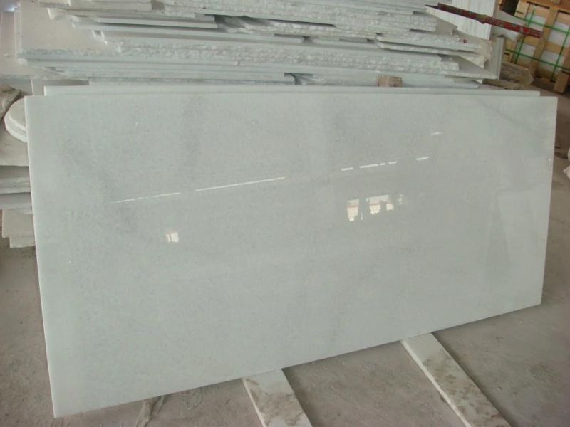 Popular Natural Crystal White/Thassos White Marble Slab and Tile for Hotel Wall Floor Decorate
