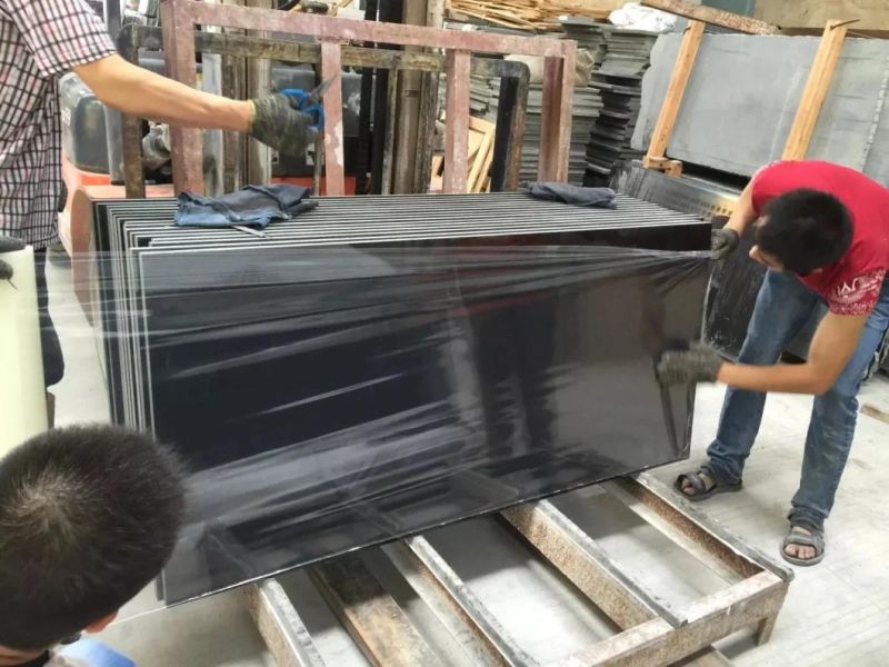 Shanxi Black Granite for Kitchen/Bathroom/Wall/Floor