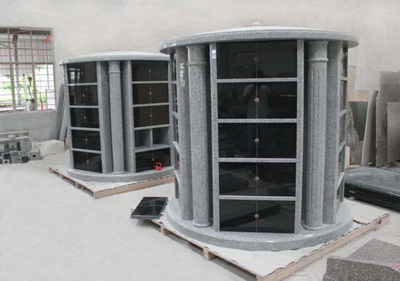 Model Tombstone Mausoleum Granite Headstone Cremation Urn Columbarium