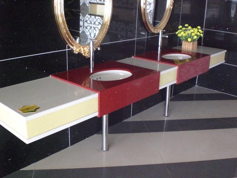 Artificial Stone Engineered Stone with Marble Looking for Countertop and Background