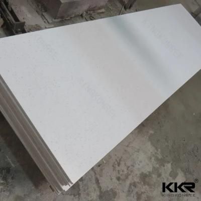 Korean High Density Ice White Furniture Acrylic Solid Surface