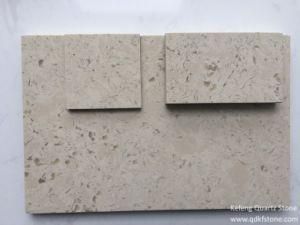 Brazil Hot Marble Color Quartz Stone Stepping Tiles and Wall Quartztile