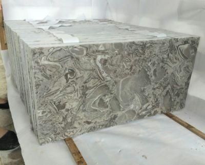King/Rose/Flower Grey Marble Stone Slabs Basins/Sinks/Skirting Tiles Interior Wall/Floor Design