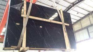 Nero Marquina Black Marble for Wall/Floor/Countertop/Tiles/Slabs