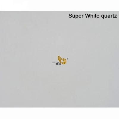 Sales Best Super White Quartz Slabs for Bathroom Vanity Tops