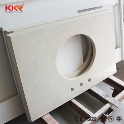 White Marble Cut-to-Size Countertop Bathroom Vanity Tops