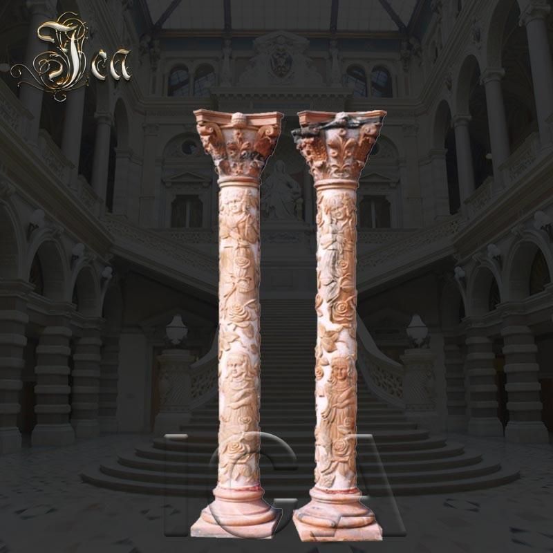 House Door Support Marble Column for Sales