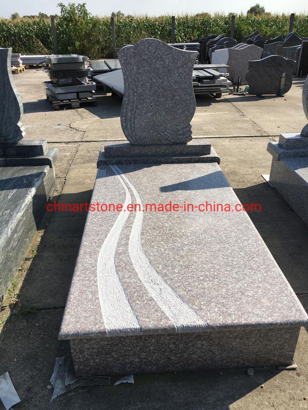 Simple Granite Tombstone for Ceremony