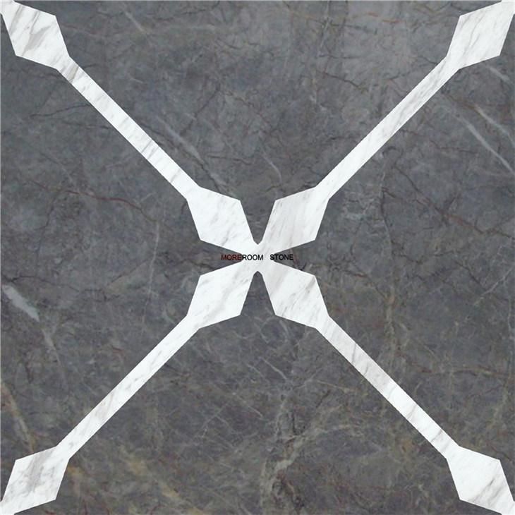 Fashion Good Price Waterjet Marble Tile