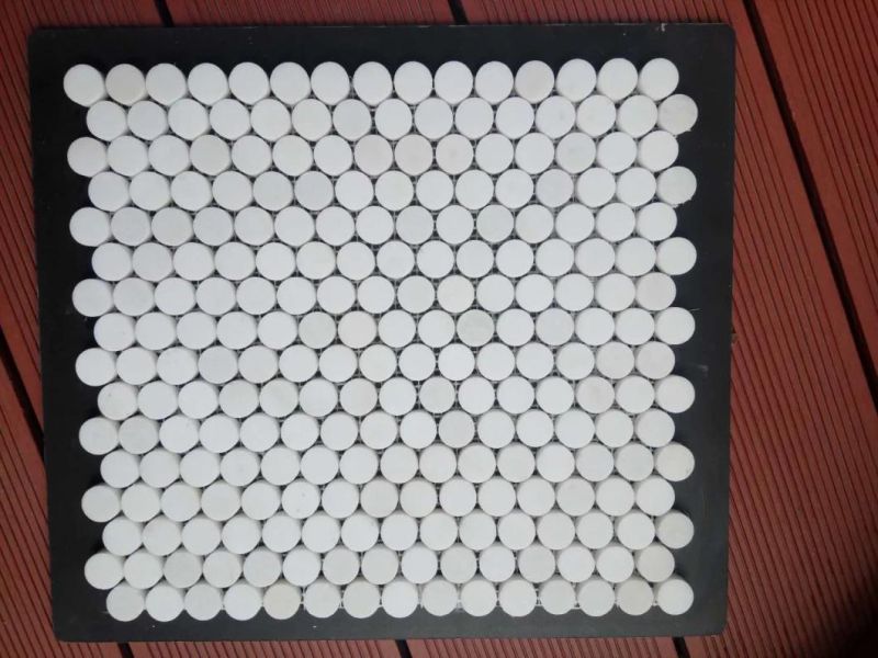 Popular and Cheap Marble Material Mosaic Tile Used for Floorings and Walls